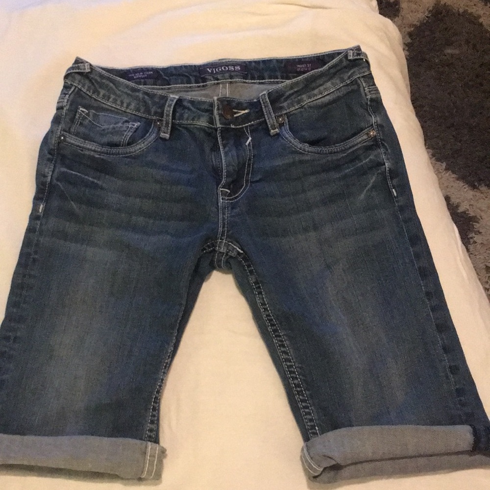 Vigoss the New York Bermuda jean shorts